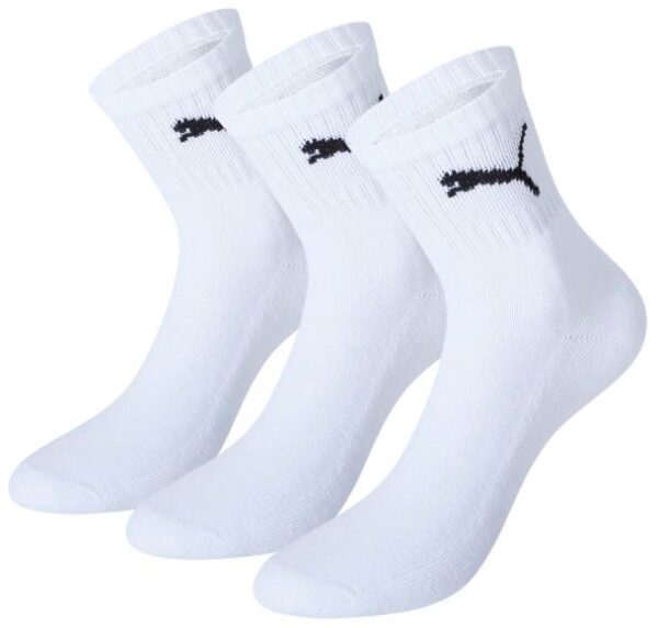 Puma Short Crew Socks (3 Pairs) Size 9 